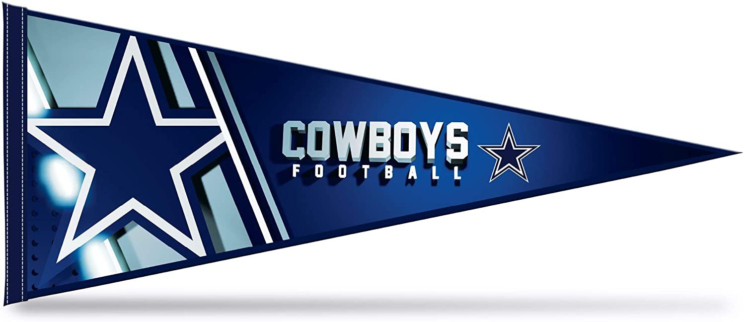 Rico Industries NFL Dallas Cowboys 12" X 30" Soft Felt Pennant 1