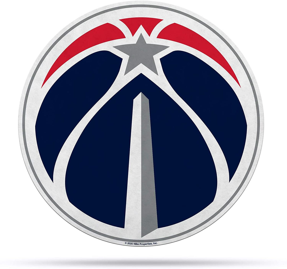 Washington Wizards Pennant Primary Logo 18 Inch Soft Felt