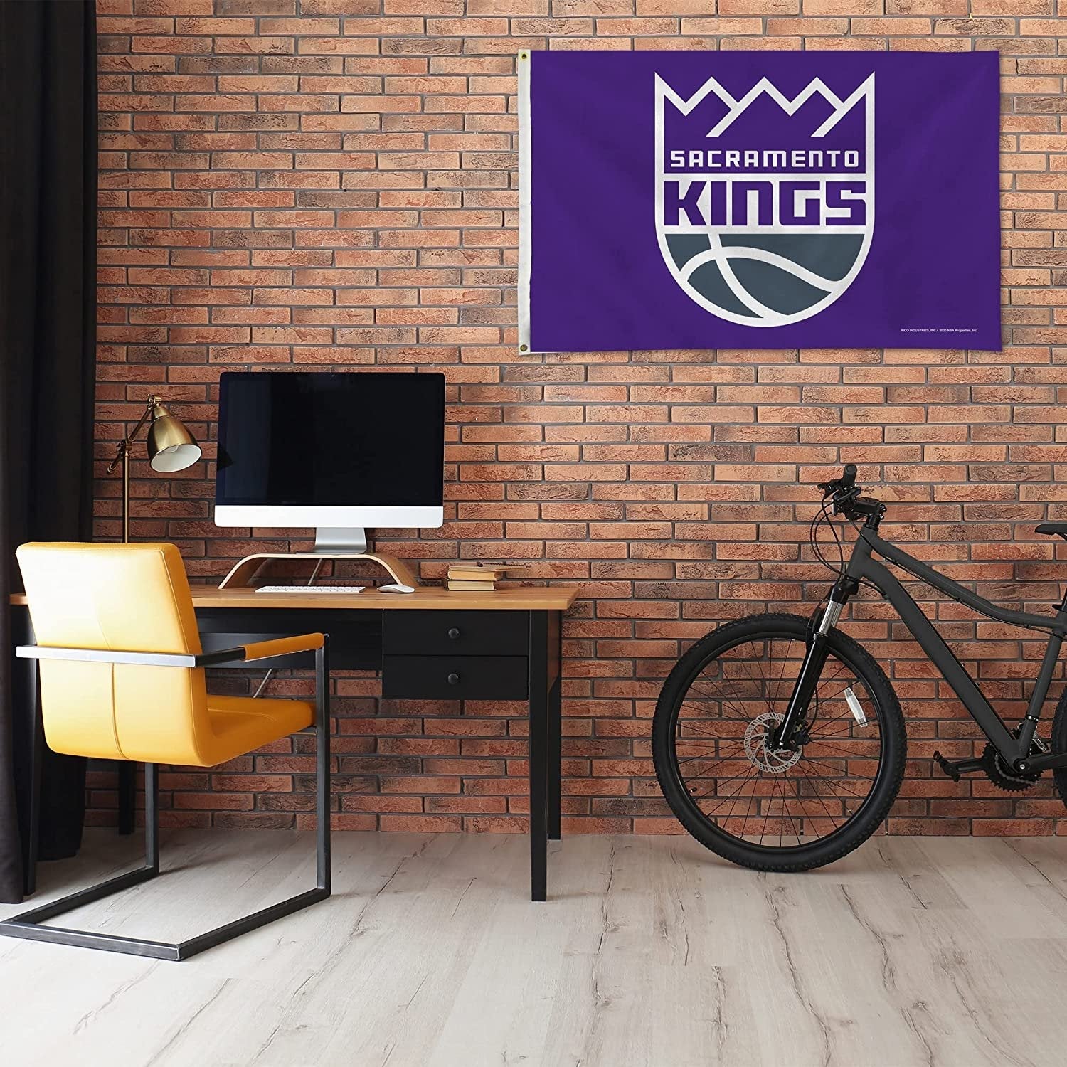 Sacramento Kings Premium 3x5 Foot Flag Banner, Metal Grommets, Indoor Outdoor, Single Sided 2