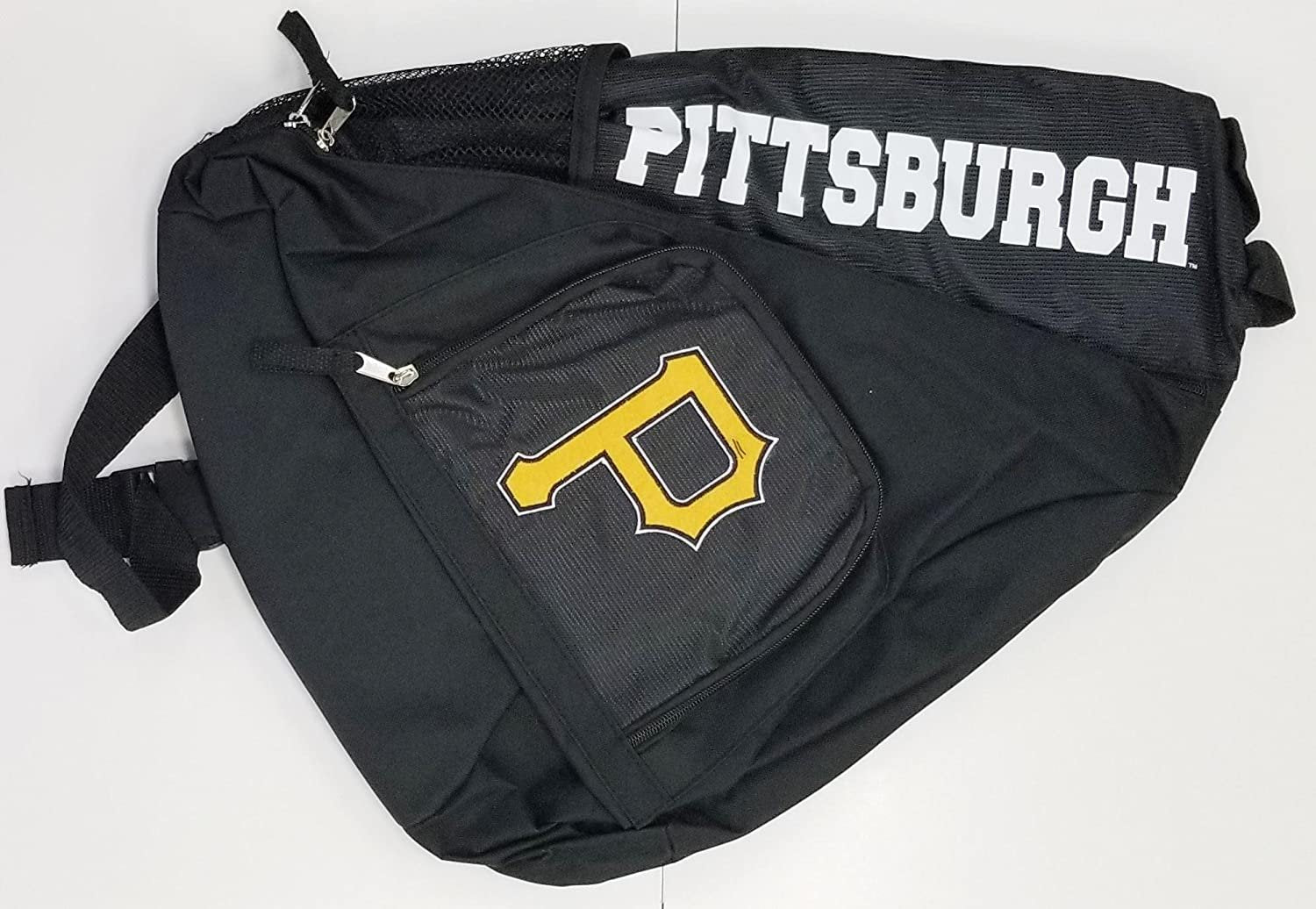 Pittsburgh Pirates Premium Backpack Heavy Duty Sling Design Nylon Baseball 1