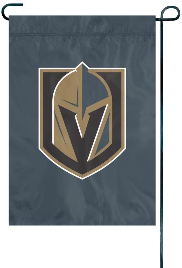 Vegas Golden Knights Premium Garden Flag Banner Applique Embroidered 12.5x18 Inch 3