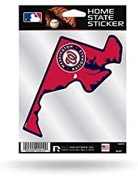 Washington Nationals 5 Inch Sticker Decal, Home State Design, Flat Vinyl, Full Adhesive Backing 1