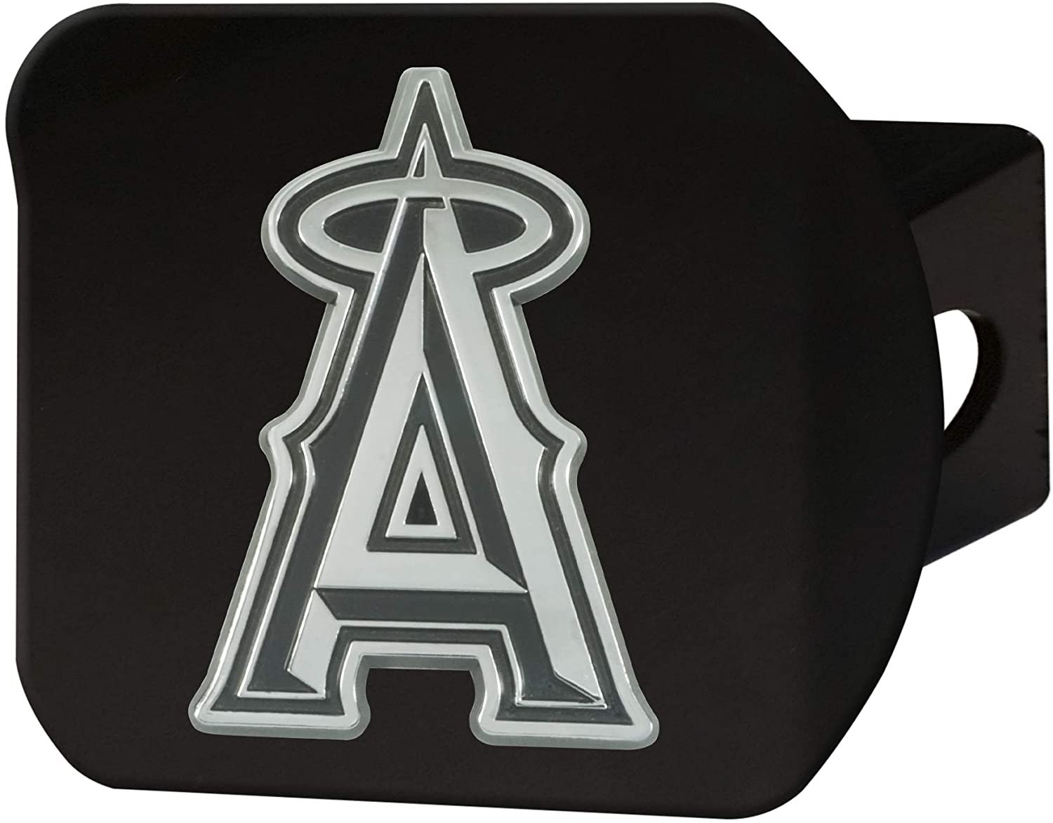 FANMATS 26607 MLB - Los Angeles Angels Hitch Cover - Black