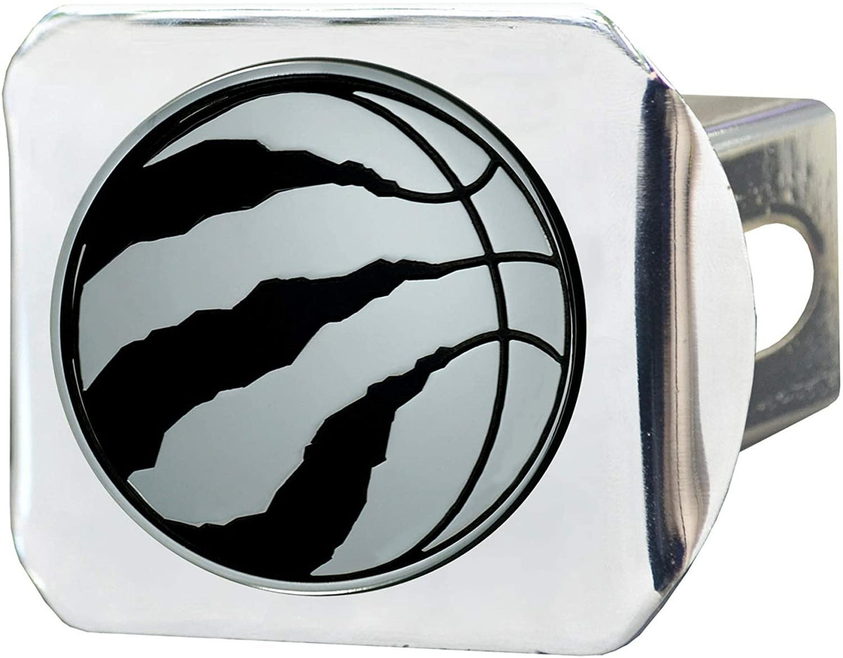 Toronto Raptors Hitch Cover Solid Metal with Raised Chrome Metal Emblem 2" Square Type III 1