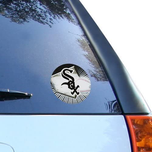Chicago White Sox 4" Round Sticker Decal Flat Vinyl Full Adhesive Backing 1