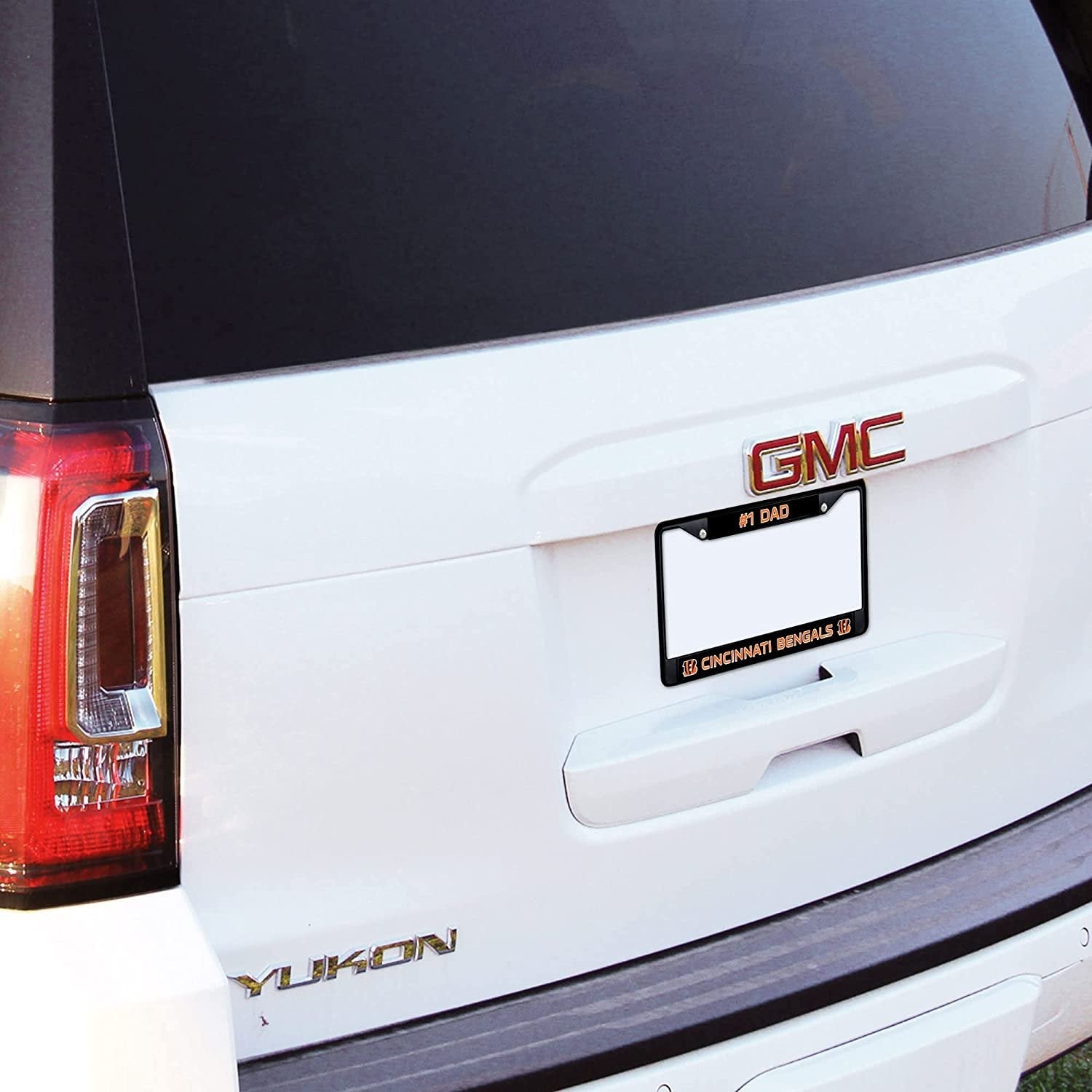 Miami Heat Black Metal License Plate Frame Chrome Tag Cover 6x12 Inch 3