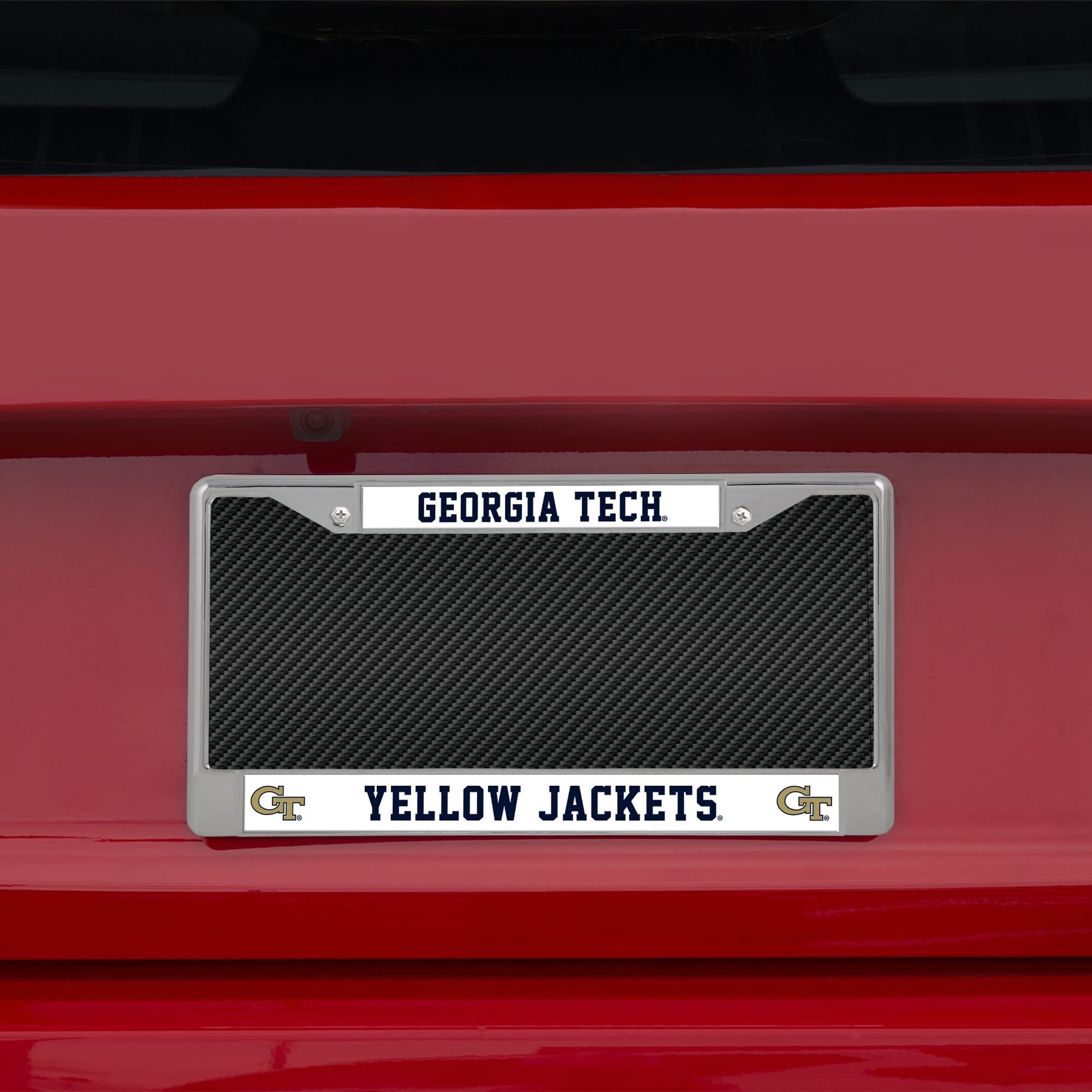 Rico Industries NCAA Ohio State Buckeyes Standard Chrome License Plate Frame , 6 x 12.25"