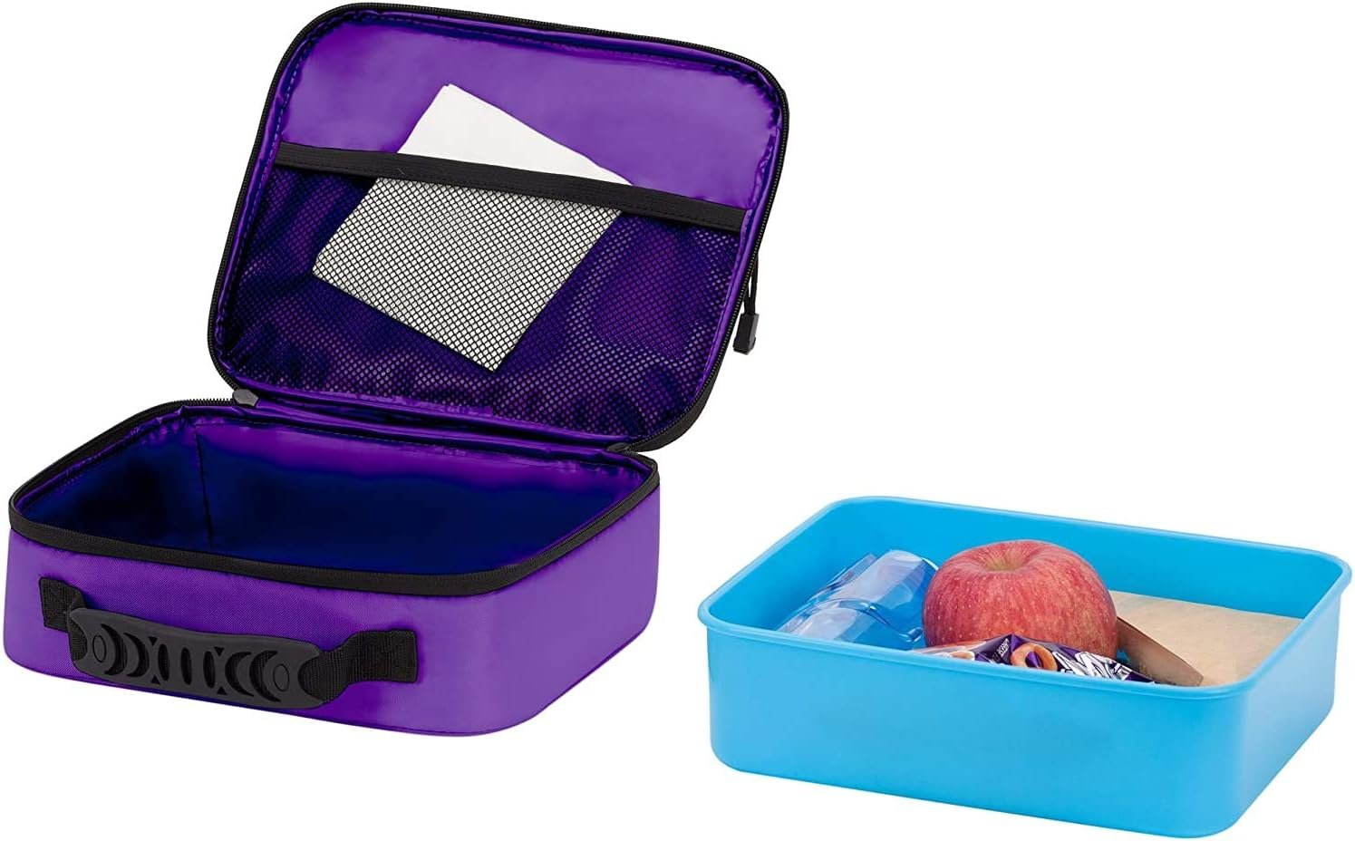 Orlando City FC Lunchbox Kit, MLS, Lunch Kit, Purple, 10x3x8 Inches, Zipper Close, Cooltime Design 4