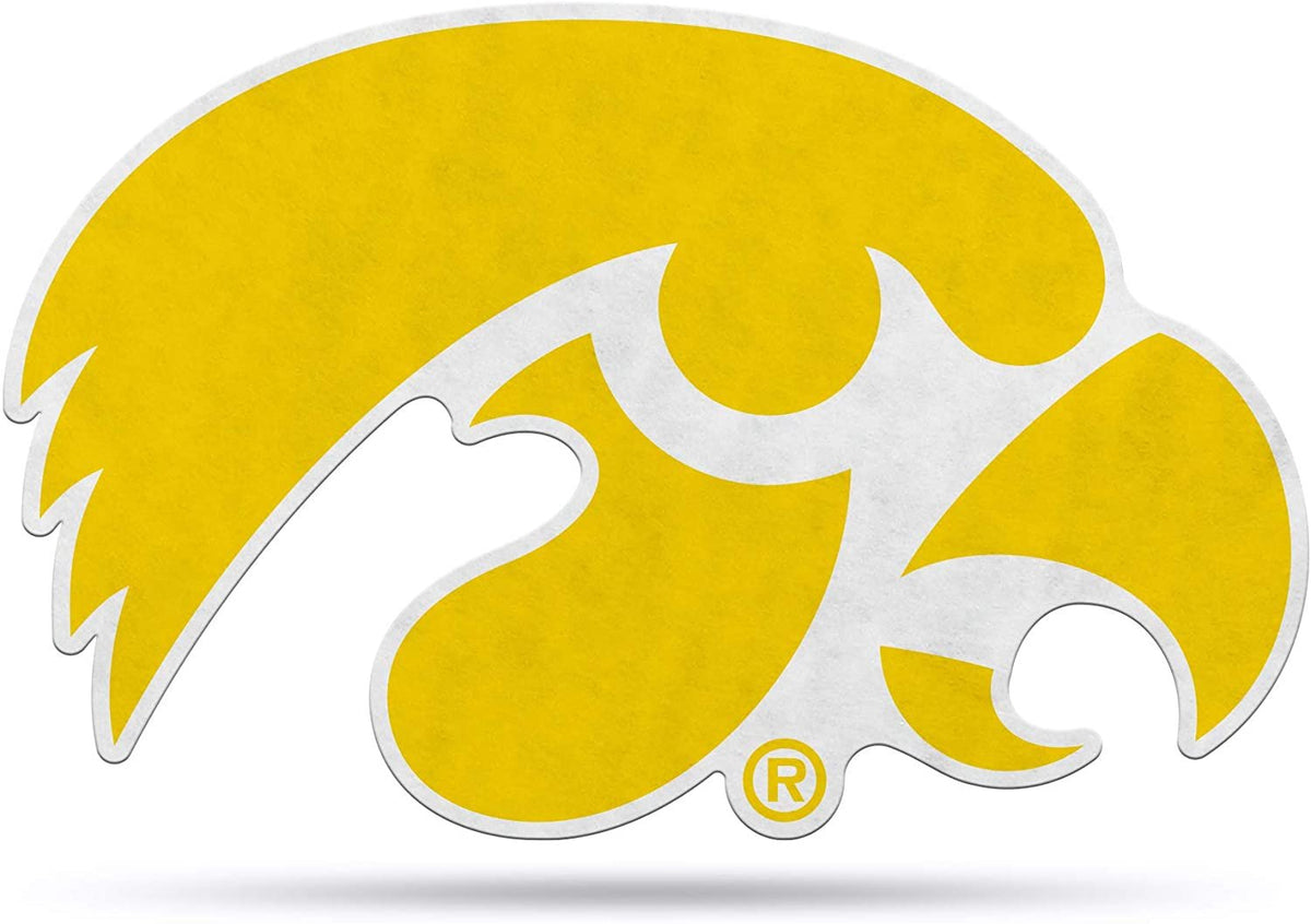 Iowa Hawkeyes Pennant  Primary Logo 18 Inch Soft Felt University of