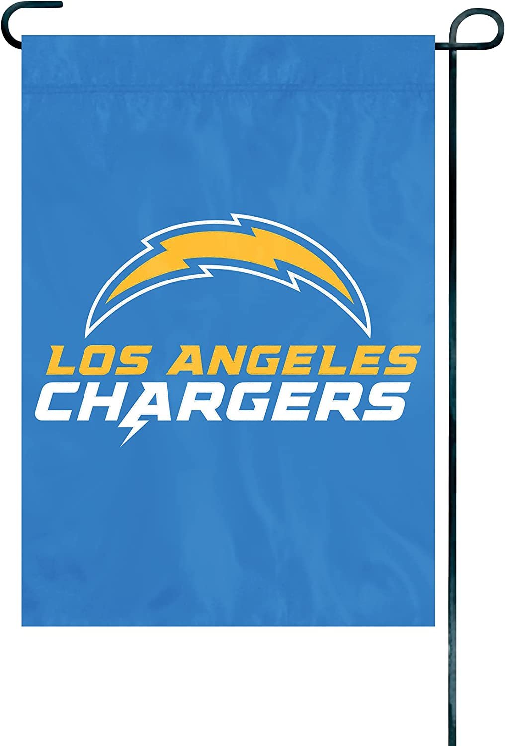 Los Angeles Chargers Premium Garden Flag Banner Embroidered Applique 12x18 Inches 1