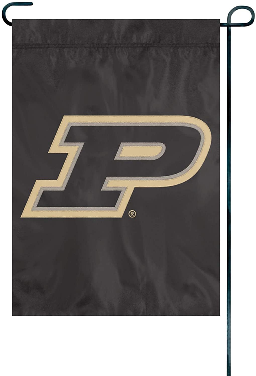 Purdue University Boilermakers Premium Garden Flag Banner Applique Embroidered 12.5x18 Inch 2