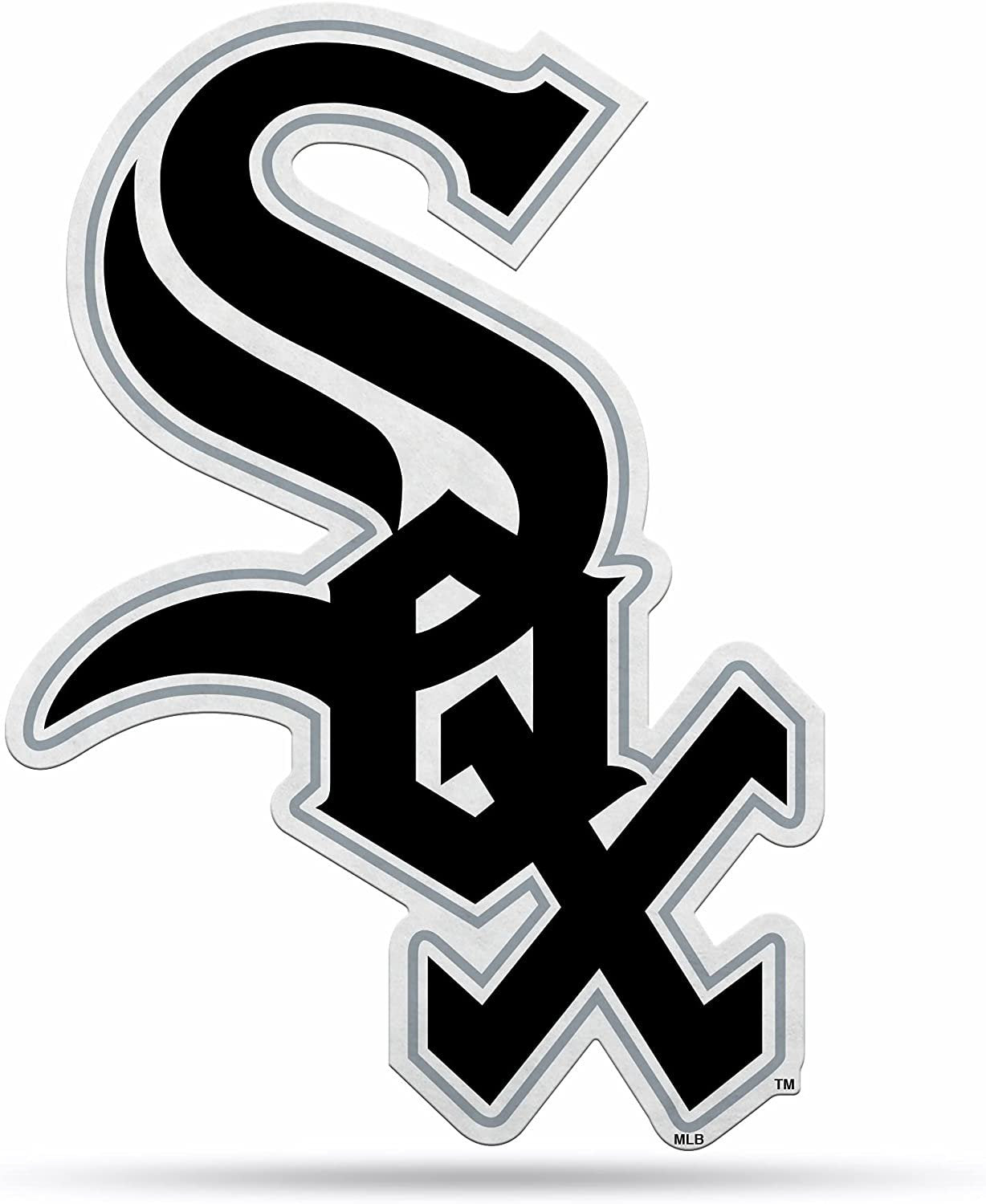 Chicago White Sox Pennant Felt Primary Logo 18 Inch Shape Cut 1