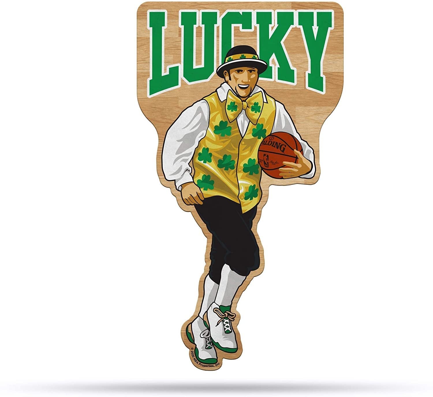 Boston Celtics 18" Mascot Shape Pennant Soft Felt 1