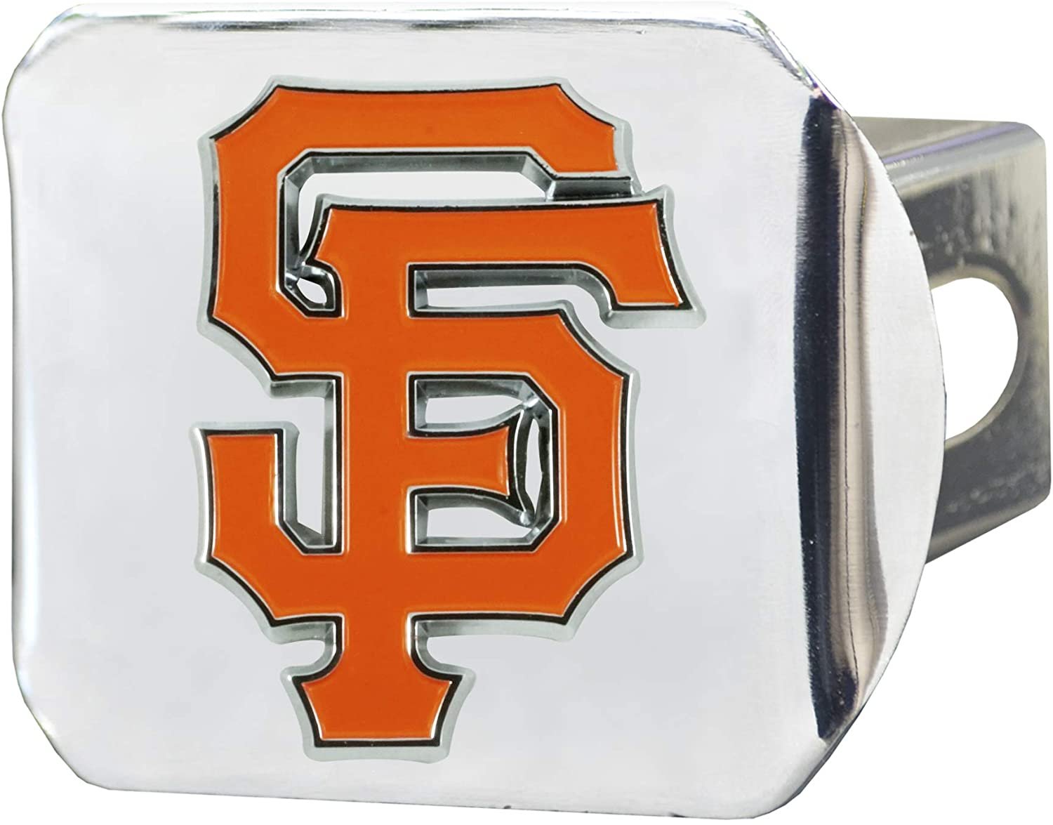 San Francisco Giants Hitch Cover Solid Metal with Raised Color Metal Emblem 2" Square Type III