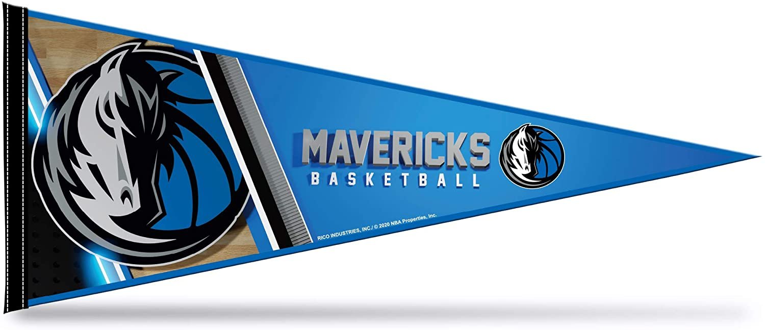 Dallas Mavericks Pennant 12x30 Inch Soft Felt
