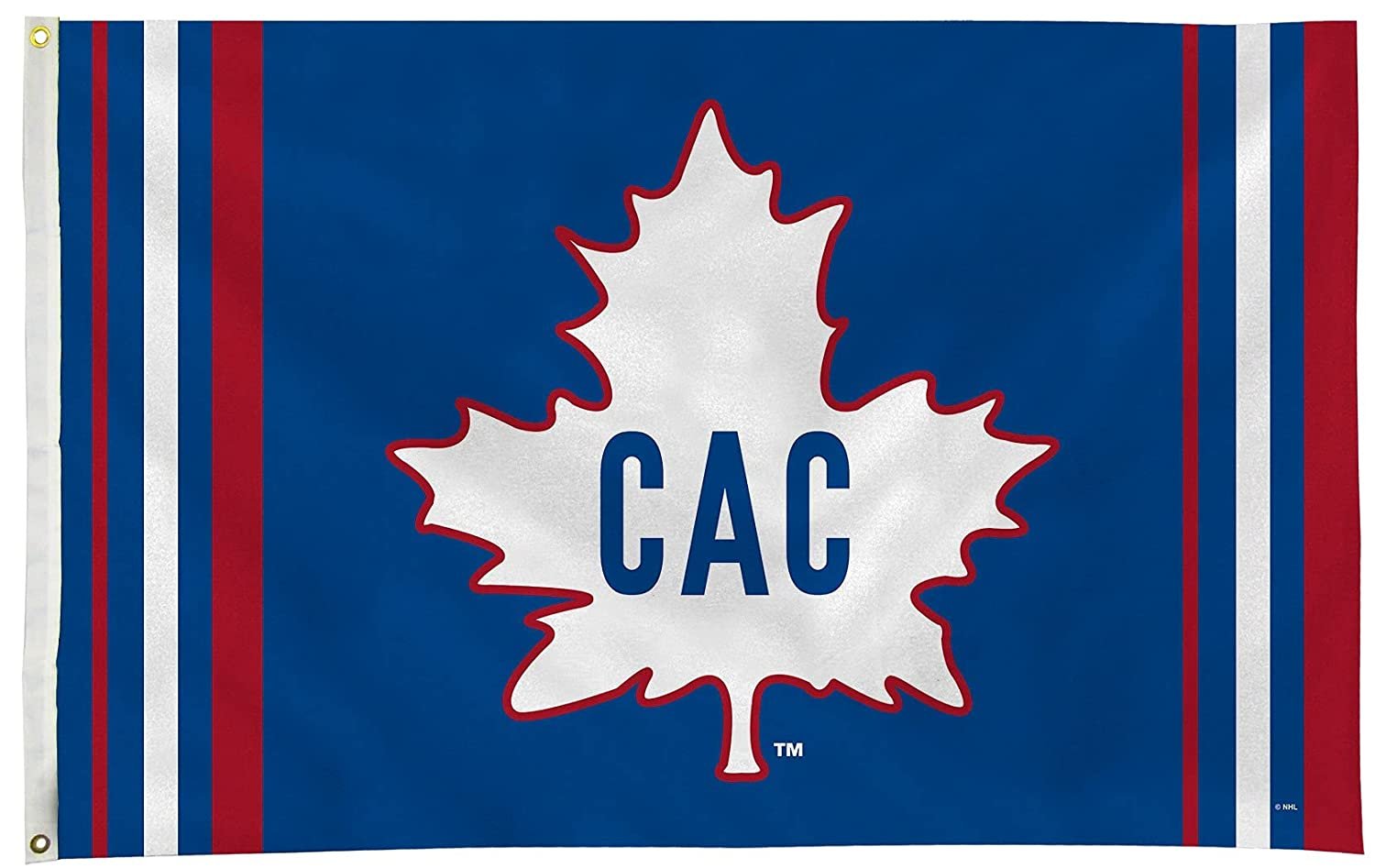 Montreal Canadiens Premium 3x5 Feet Flag Banner, Retro Logo, Metal Grommets, Outdoor Indoor, Single Sided