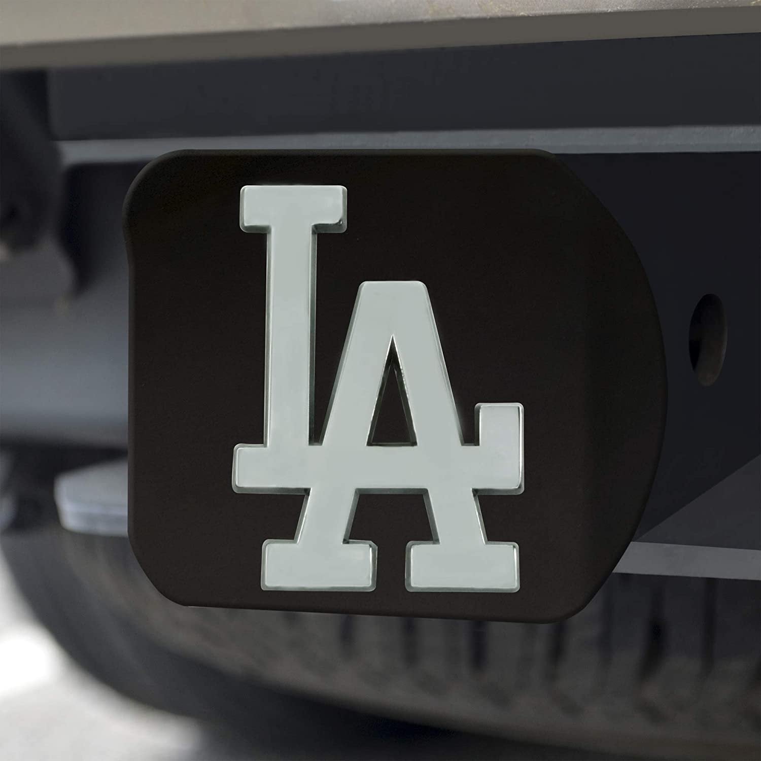 FANMATS 26614 MLB - Los Angeles Dodgers Hitch Cover - Black