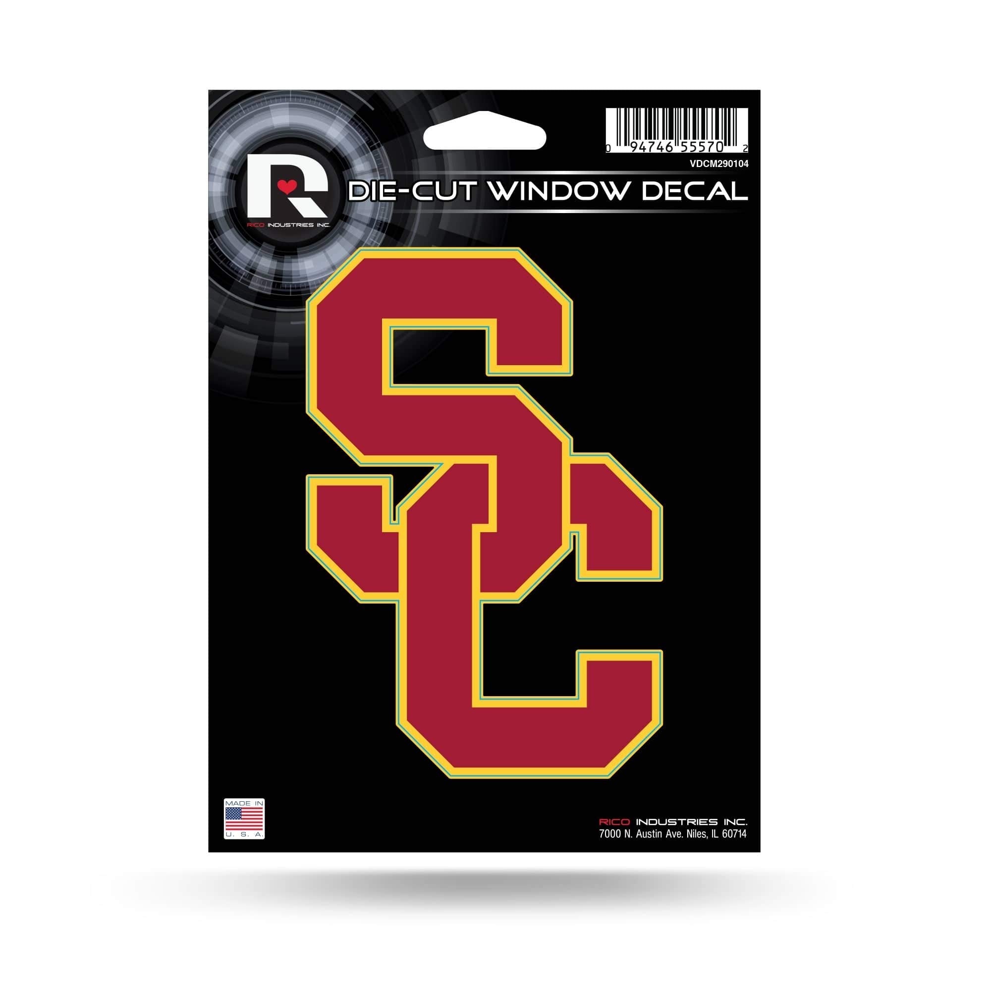 Rico Industries NCAA Southern California Trojans - USC USC Medium Die Cut Decal 1