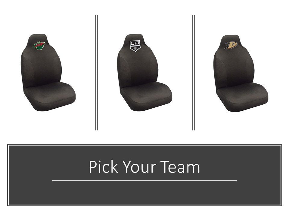 Edmonton Oilers Bucket Auto Seat Cover 48x20 Inch Elastic 4