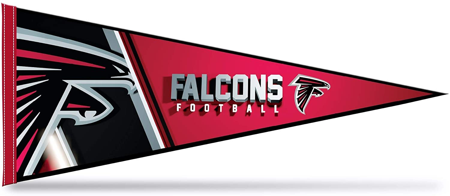 Atlanta Falcons Soft Felt Pennant 12 x 30 Inch 1