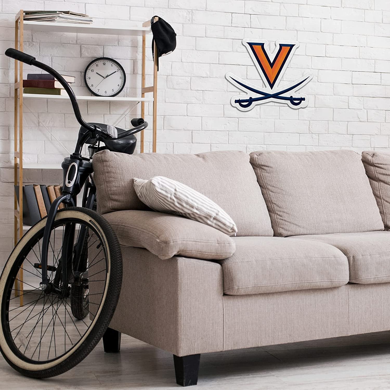 University of Virginia Cavaliers Soft Felt Pennant, Primary Design, Shape Cut, 18 Inch, Easy To Hang 3