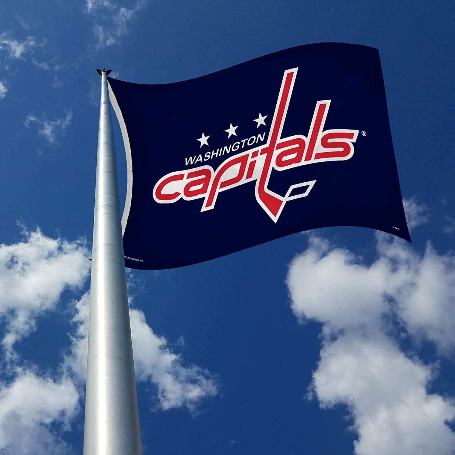 Washington Capitals 3x5 Feet Premium Flag Banner with Metal Grommets Outdoor 3