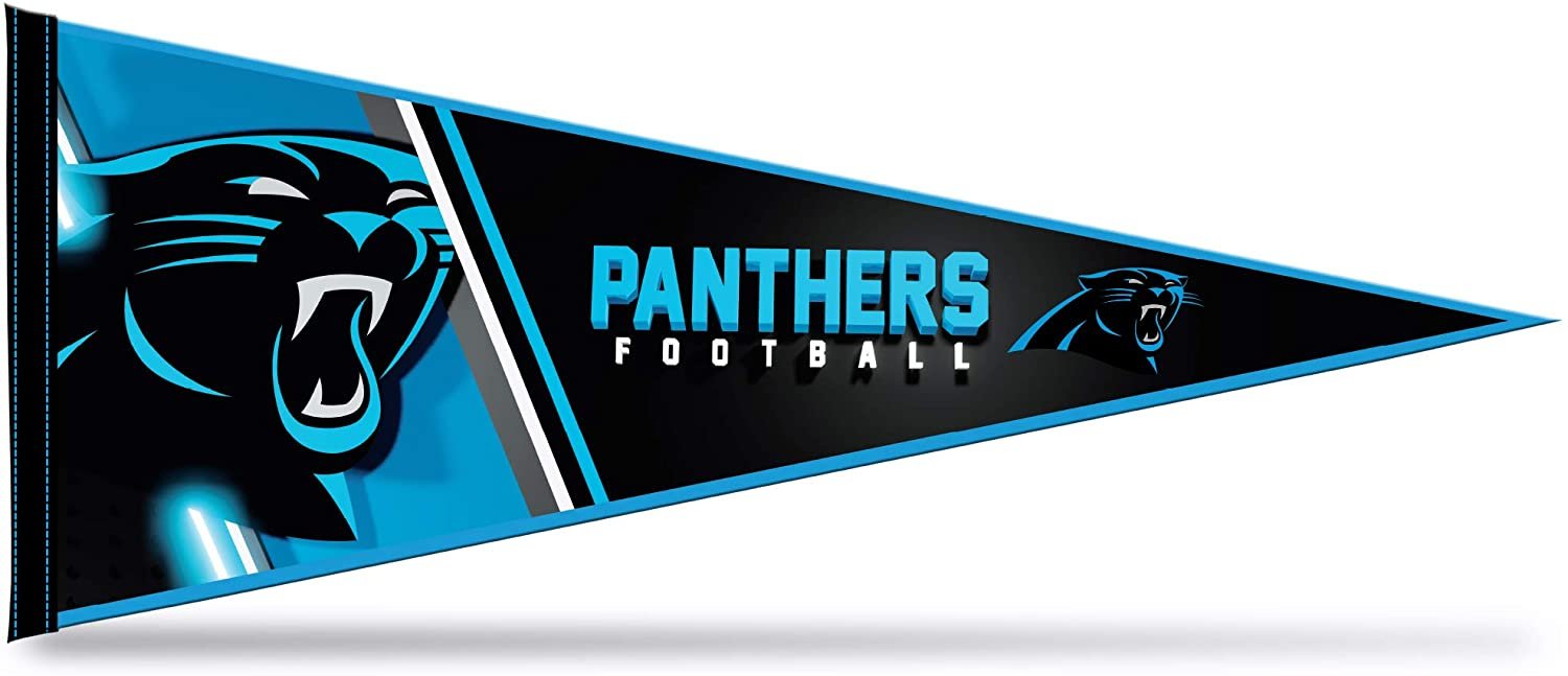 Carolina Panthers Pennant 12x30 Inch Soft Felt 1