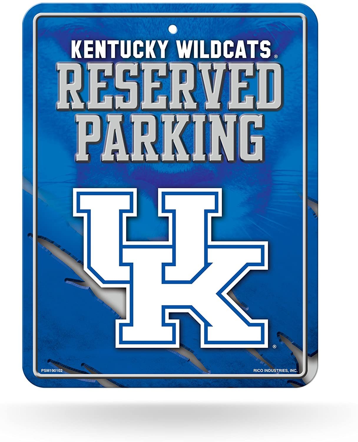 Kentucky Wildcats Metal Parking Sign 1
