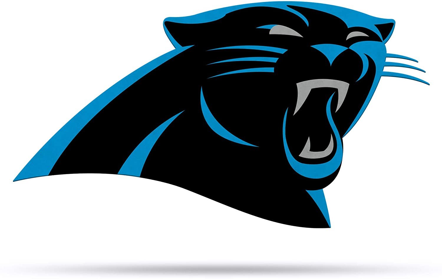 Carolina Panthers Pennant Primary Logo 18 Inch Soft Felt 1