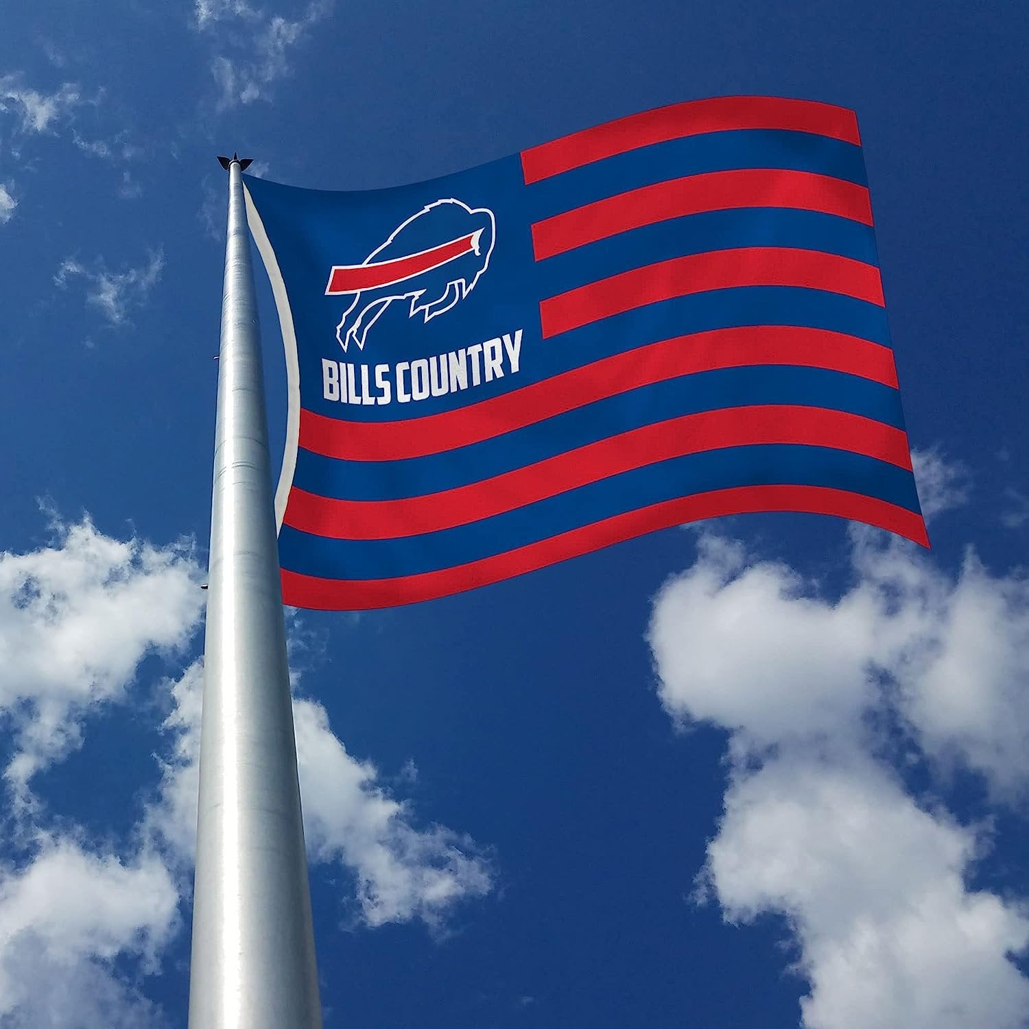 Buffalo Bills 3x5 Feet Flag Banner with Metal Grommets, Country Design, Outdoor Use 3
