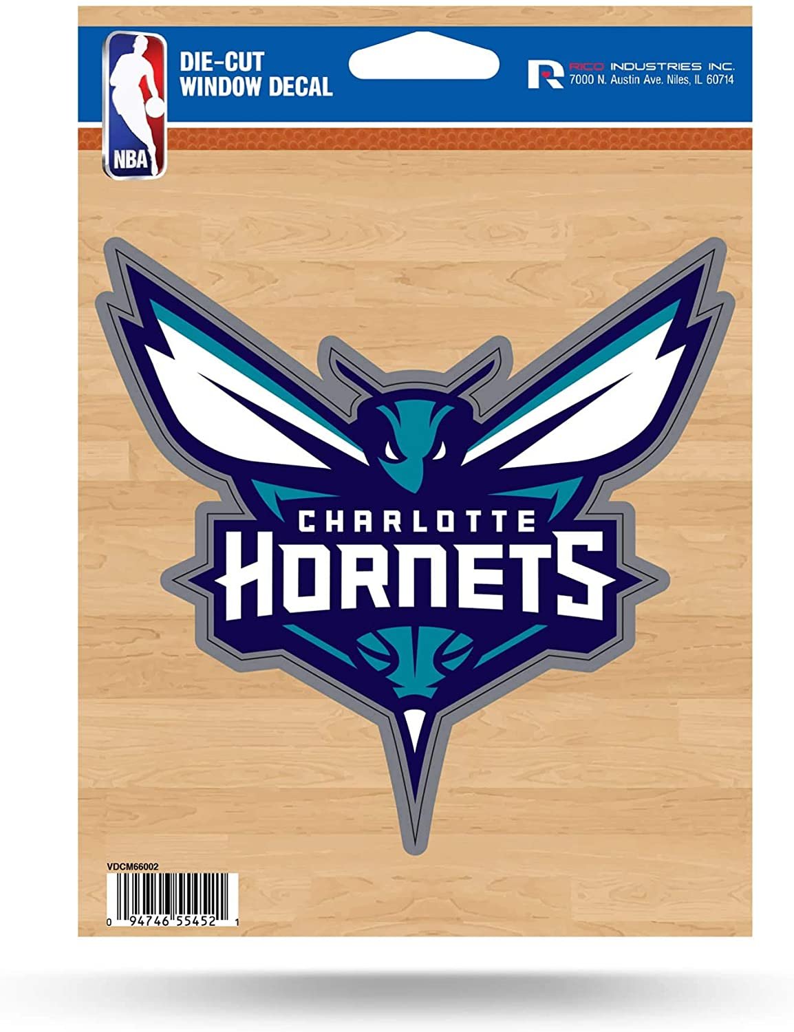 Charlotte Hornets 5 Inch Decal Sticker Die Cut Flat Vinyl 1