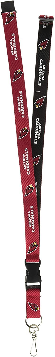 Arizona Cardinals Lanyard Keychain Double Sided Breakaway Safety Design Adult 18 Inch 1