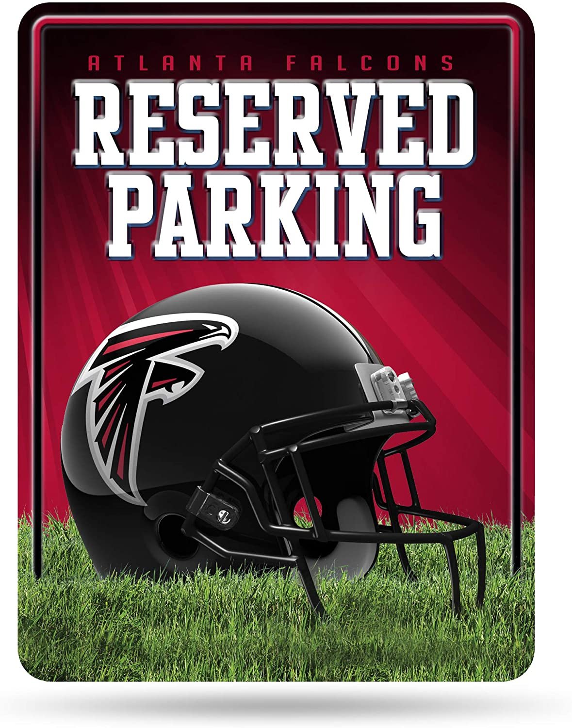 Atlanta Falcons Metal Parking Sign