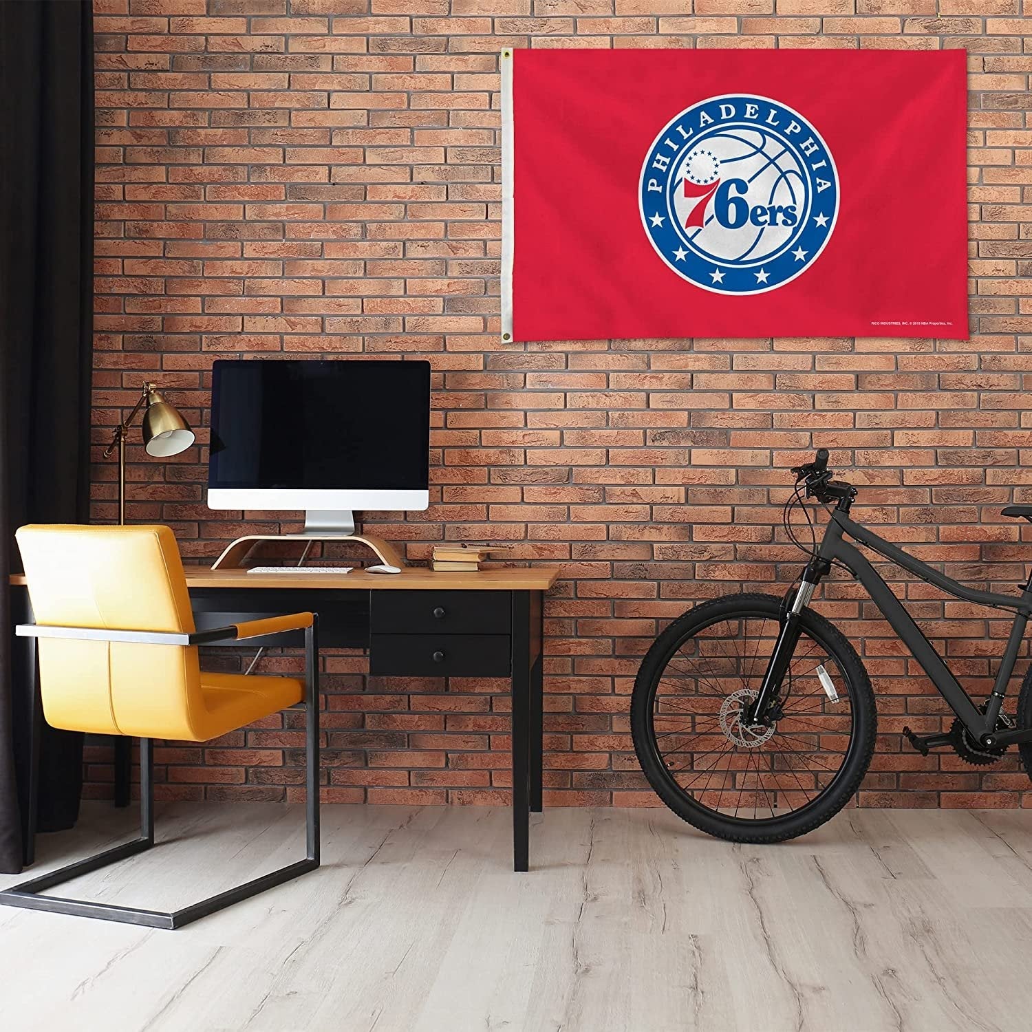 Philadelphia 76ers Premium 3x5 Flag Banner Metal Grommets Outdoor Indoor 2