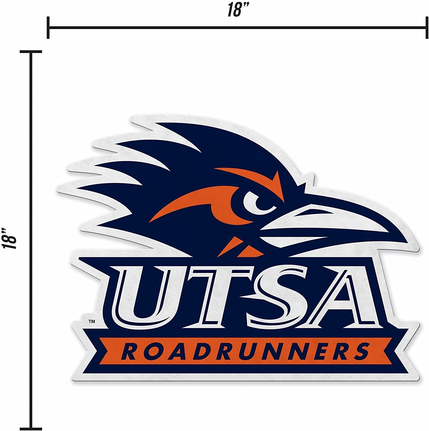 University of Texas San Antonio Roadrunners Soft Felt Pennant, Primary Design, 18 Inch, Easy To Hang 4