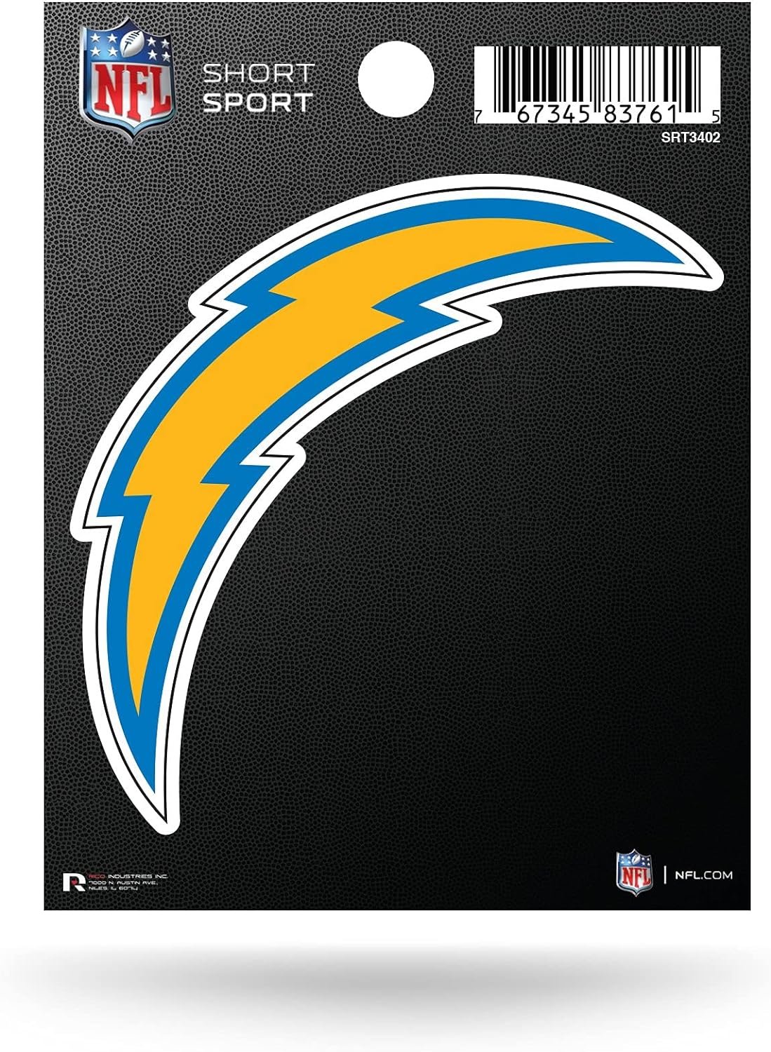 Los Angeles Chargers 3 Inch Sticker Decal Die Cut Flat Vinyl Full Adhesive Backing