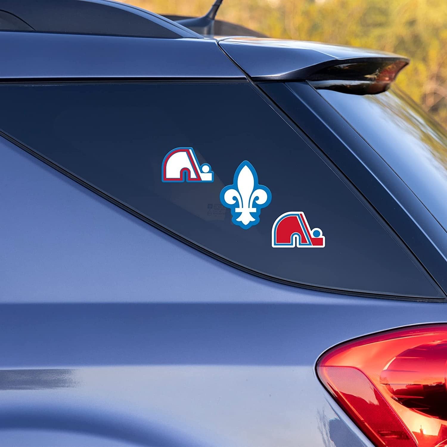 Charlotte Hornets 3-Piece Retro Decal Sticker Sheet, Die Cut, Clear Backing, 3x12 Inch