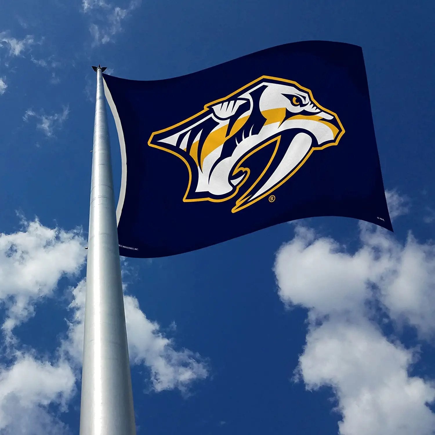 Nashville Predators 3x5 Feet Premium Flag Banner with Metal Grommets Outdoor 3