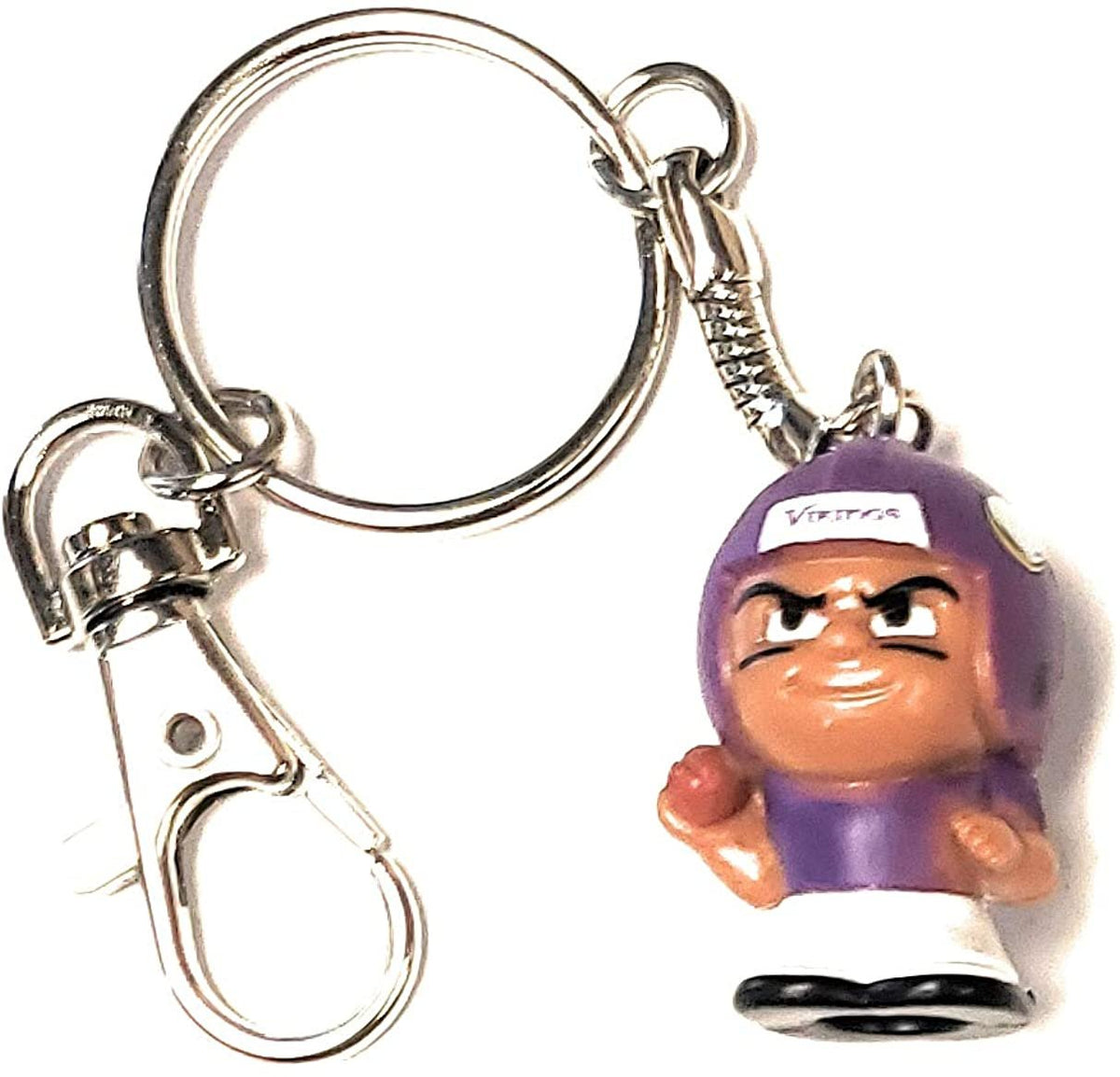 Minnesota Vikings Teeny Mates Keychain Tag Along Figure Teenymates Football