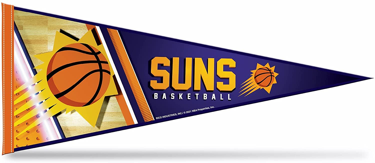 Phoenix Suns Pennant 12x30 Inch Soft Felt 1