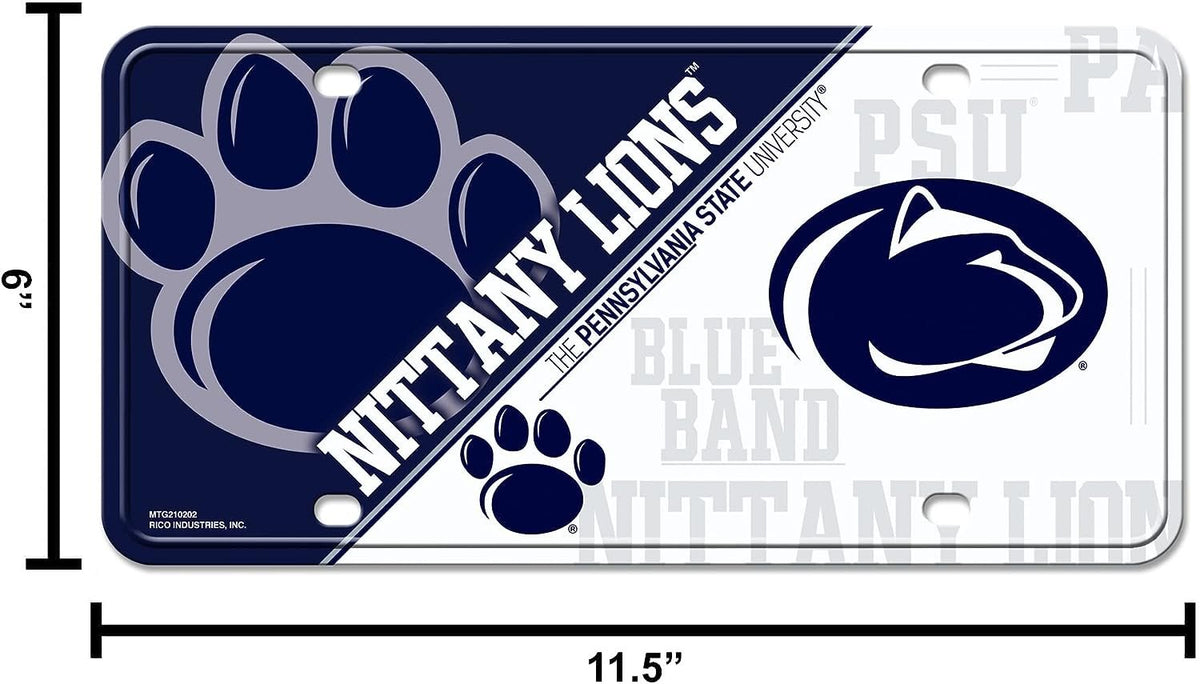 Philadelphia Eagles Metal Tag License Plate 6x12 Inch, Green Circle Design 6