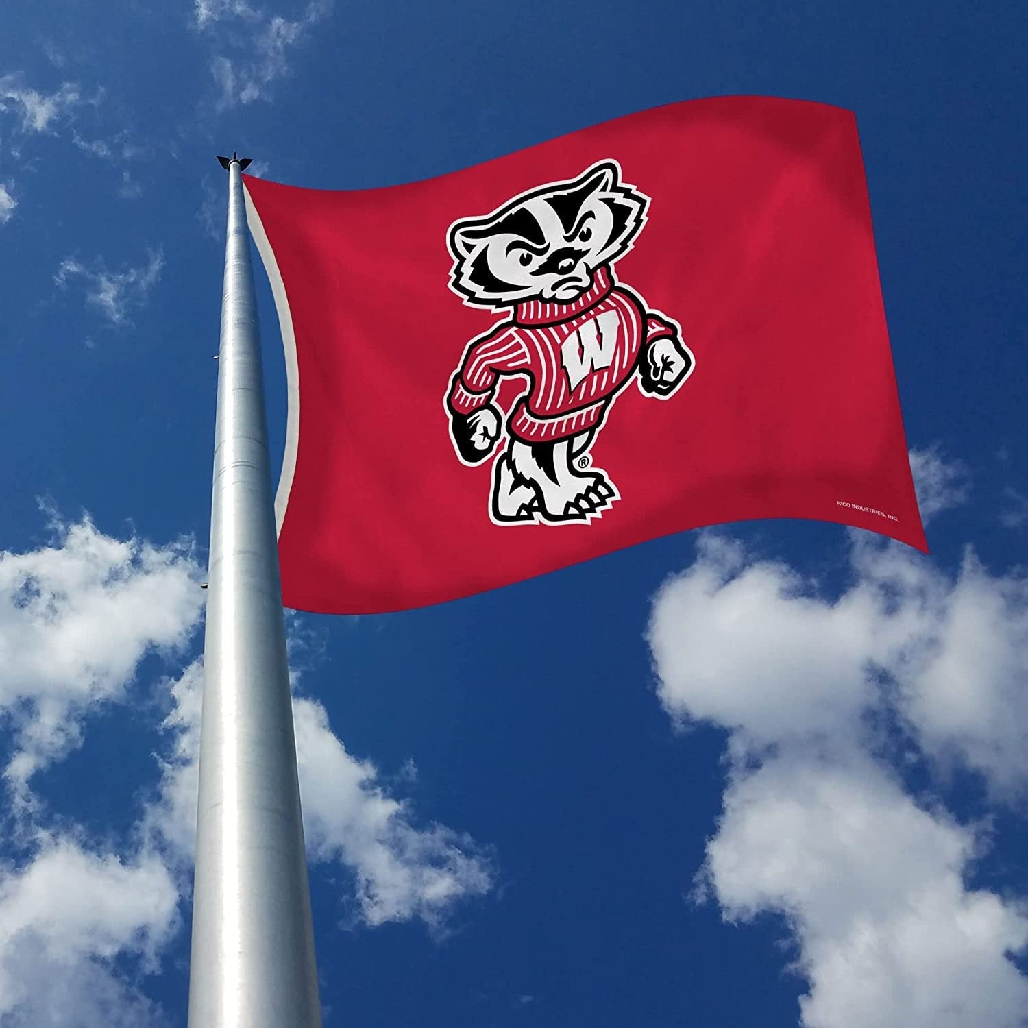 University of Wisconsin Badgers 3x5 Feet Flag Banner Metal Grommets Outdoor Indoor 3