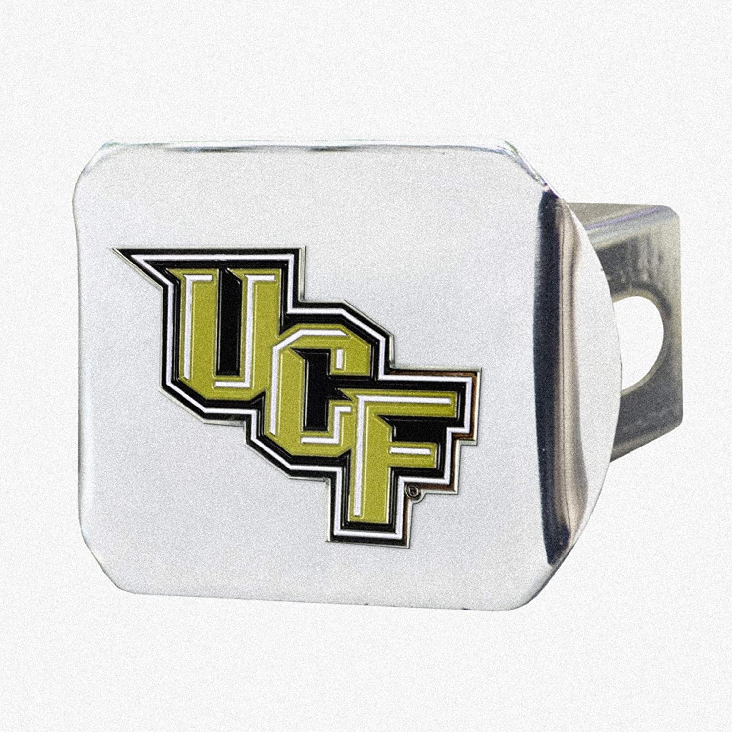 Central Florida Knights UCF Hitch Cover Solid Metal with Color Metal Emblem 2" Square Type III University of
