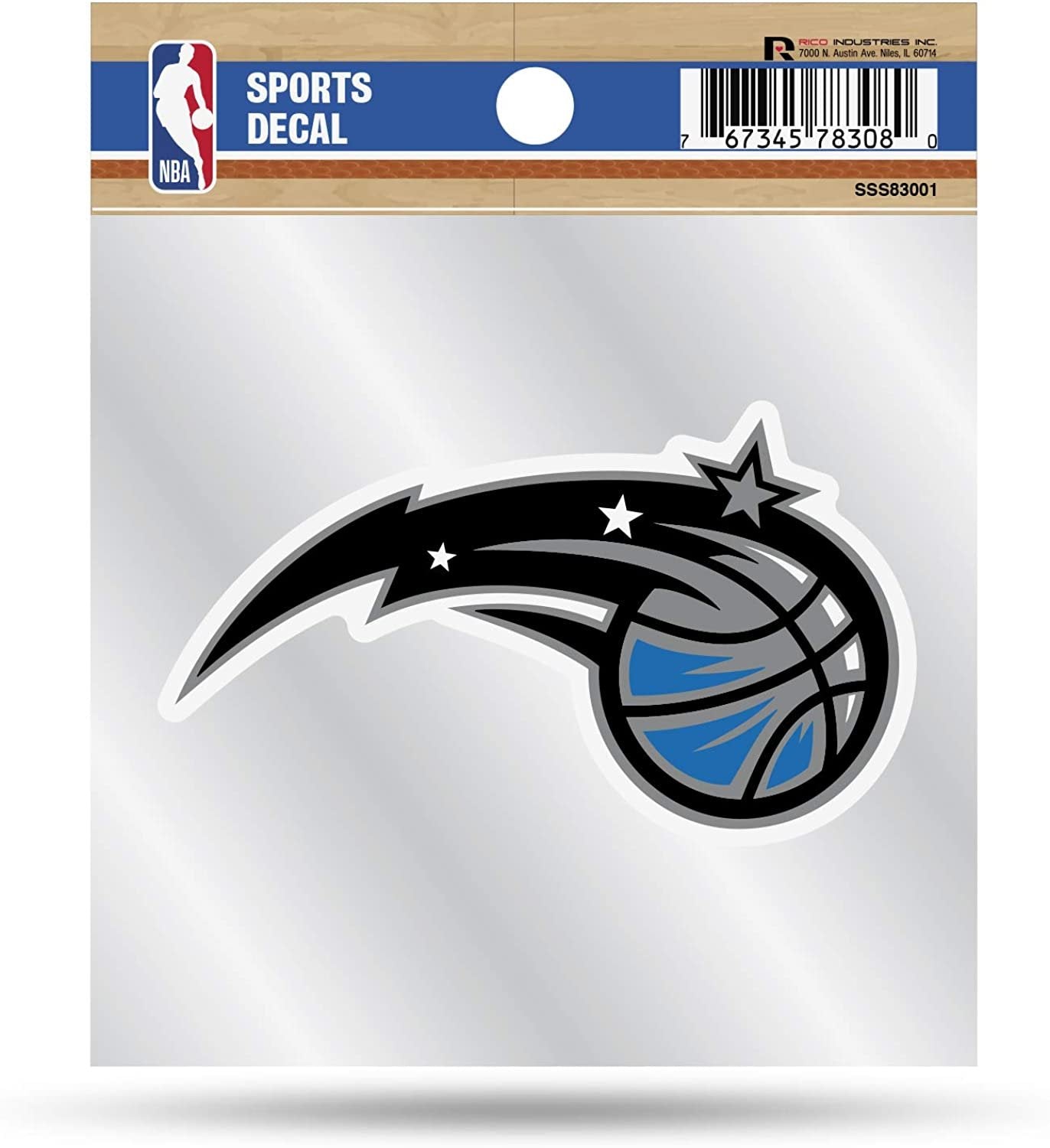 Orlando Magic 4x4 Inch Decal Sticker Flat Vinyl