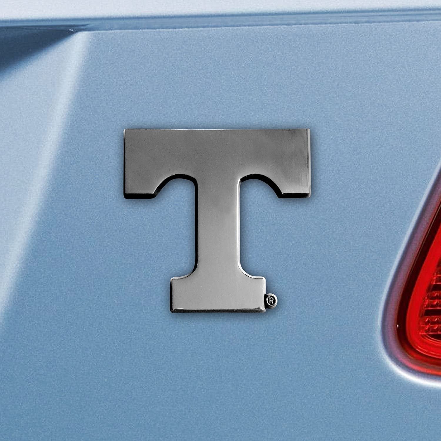 University of Tennessee Volunteers Premium Solid Metal Raised Auto Emblem, Shape Cut, Adhesive Backing 2