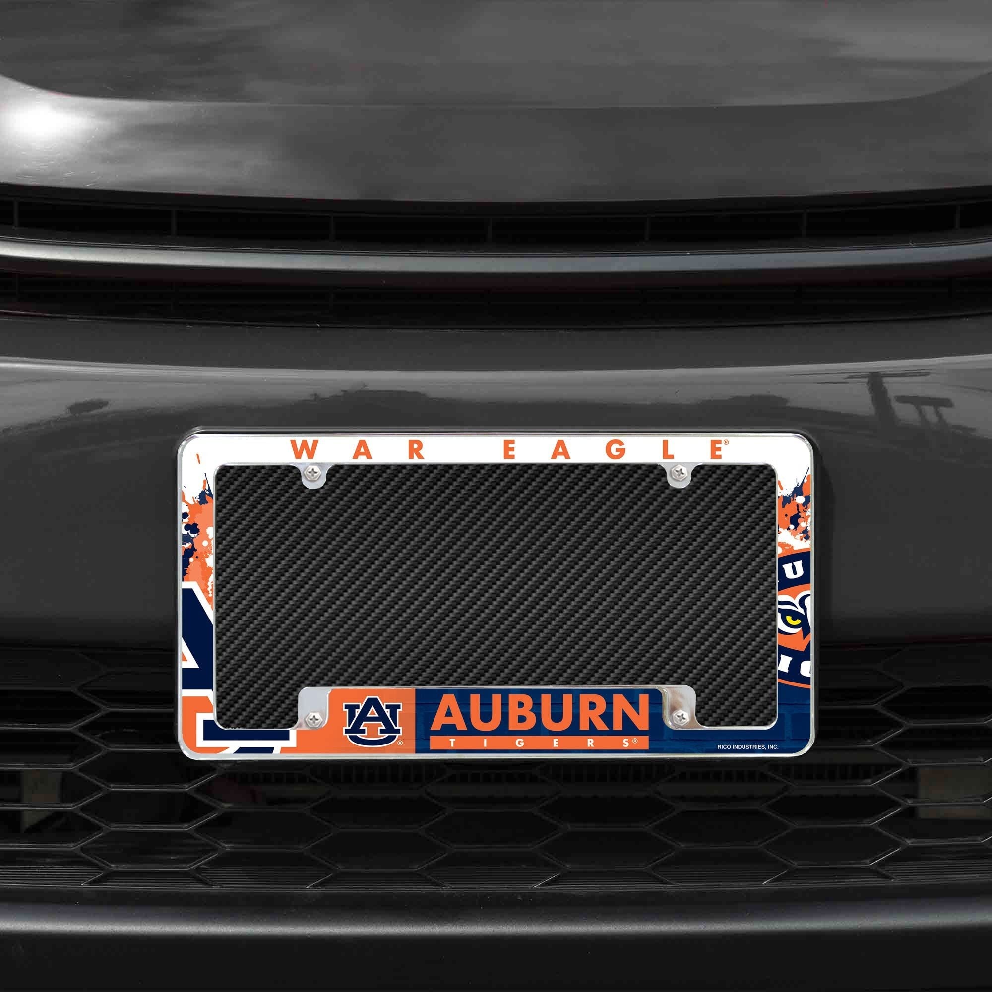 Los Angeles Kings Metal License Plate Frame Chrome Tag Cover, All Over Design, 6x12 Inch