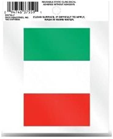 Rico Italy 3.5" Flat Static Cling Decal Sticker World Cup Soccer Football 1