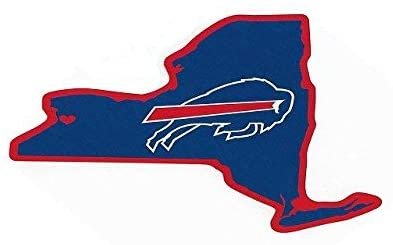 NFL Rico Industries Home State Sticker, Buffalo Bills 2