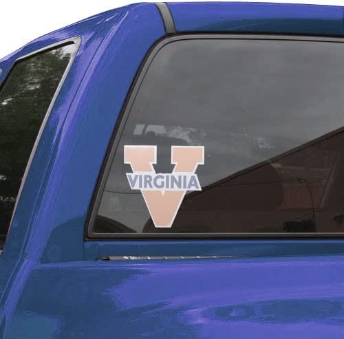 University of Virginia Cavaliers 12 Inch Preforated Window Film Decal Sticker, One-Way Vision, Adhesive Backing 1
