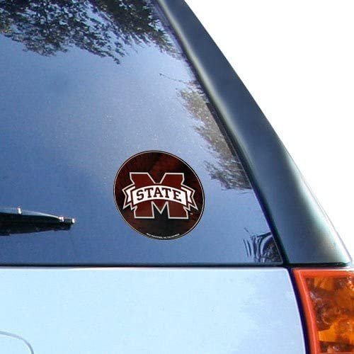 Mississippi State Bulldogs 4" Round Decal University of 1